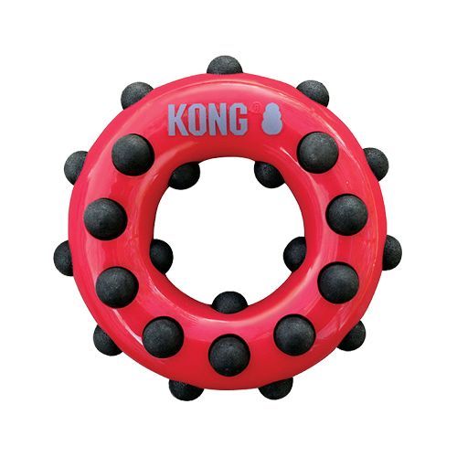 KONG Dotz Circle - Hundespielzeug, Kauring