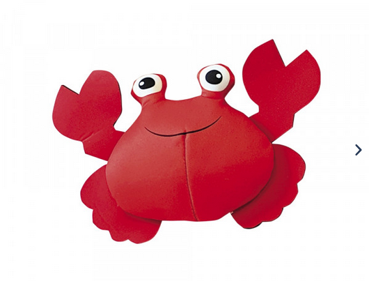 Nobby Krabbe - schwimmfähig, mit Quietscher